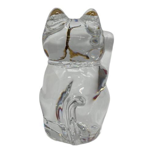 Baccarat (バカラ) 招き猫 クリスタル