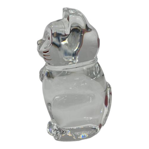Baccarat (バカラ) 招き猫 クリスタル