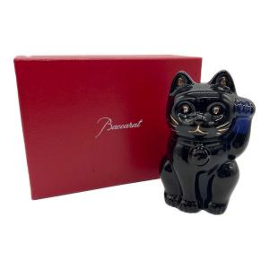 Baccarat (バカラ) 招き猫 ミッドナイトブルー