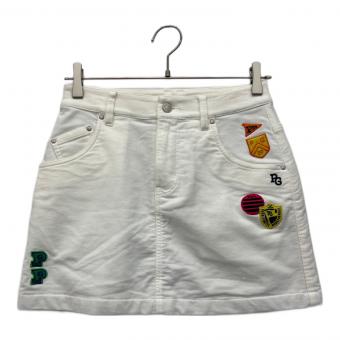 PEARLY GATES (パーリーゲイツ) ゴルフウェア(スカート) 055-0134014 レディース SIZE 00 ホワイト