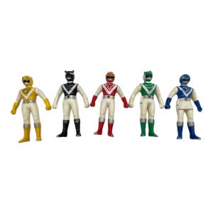 BANDAI (バンダイ) 昭和レトロ ソフビフィギュア ライブマン 5体セット
