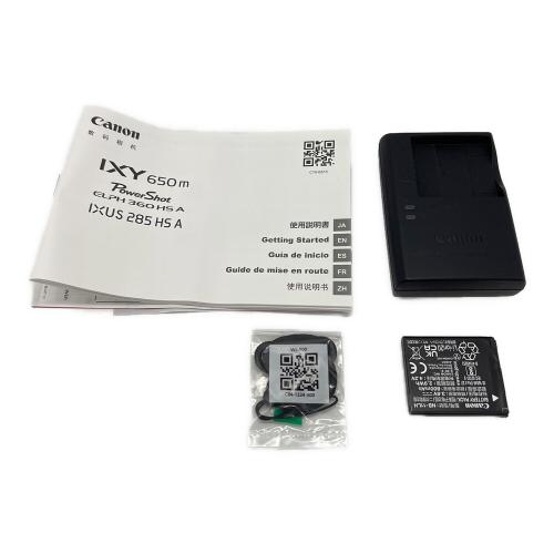 CANON コンパクトデジタルカメラ IXY 650m　PC2274