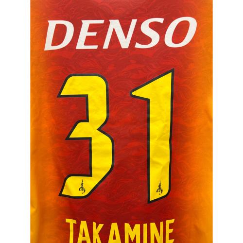 名古屋グランパス (ナゴヤグランパス) 2026年ホームオーセンティックモデル サポーターグッズ 31番 高嶺 朋樹 XLサイズ