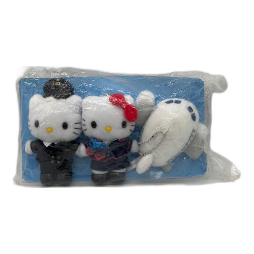 JAL CA ハローキティ＆パイロット ディアダニエル マスコットセット ヌイグルミ