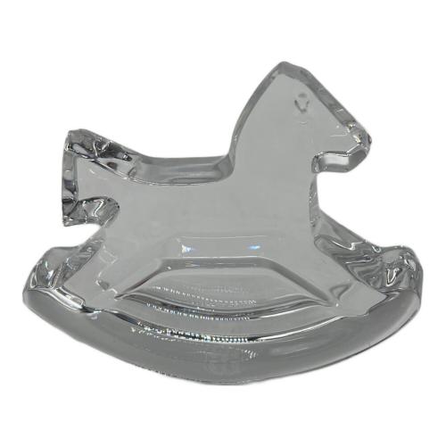 Baccarat (バカラ) 置物 ロッキングホース