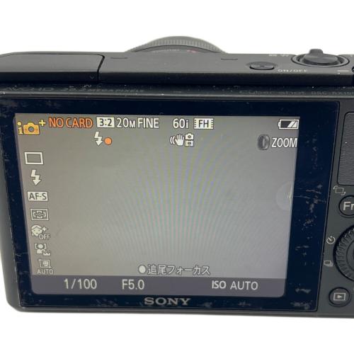 SONY コンパクトデジタルカメラ サイバーショット DSC-RX100