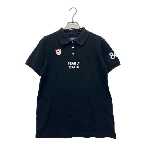 PEARLY GATES (パーリーゲイツ) ゴルフウェア(トップス) 055-3160112 レディース SIZE 2 ブラック