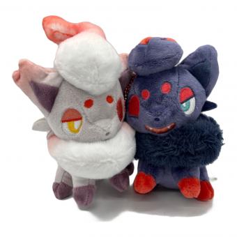 Pokemon Center (ポケモンセンター) にたものどうし ゾロア＆ヒスイゾロア ヌイグルミ