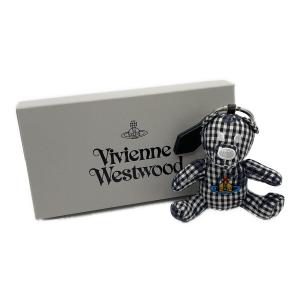 Vivienne Westwood (ヴィヴィアンウエストウッド) ベア キーホルダー ギンガムチェック 82120005U-W011T