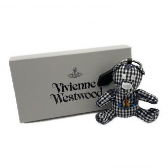 Vivienne Westwood (ヴィヴィアンウエストウッド) ベア キーホルダー ギンガムチェック 82120005U-W011T