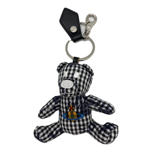 Vivienne Westwood (ヴィヴィアンウエストウッド) ベア キーホルダー ギンガムチェック 82120005U-W011T