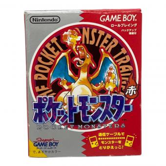 Nintendo (ニンテンドー) ポケットモンスター赤 ゲームボーイ用ソフト @ -