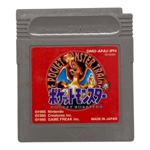Nintendo (ニンテンドー) ポケットモンスター赤 ゲームボーイ用ソフト @ -