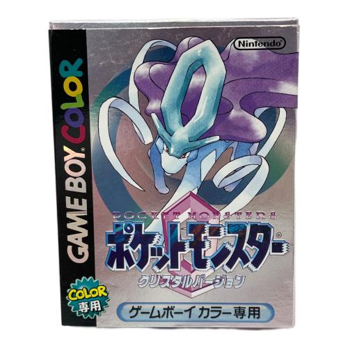Nintendo (ニンテンドー) ポケットモンスタークリスタル ゲームボーイ用ソフト @ -