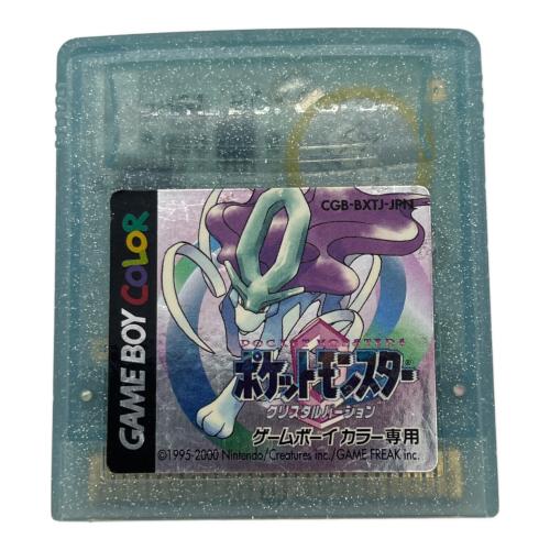 Nintendo (ニンテンドー) ポケットモンスタークリスタル ゲームボーイ用ソフト @ -