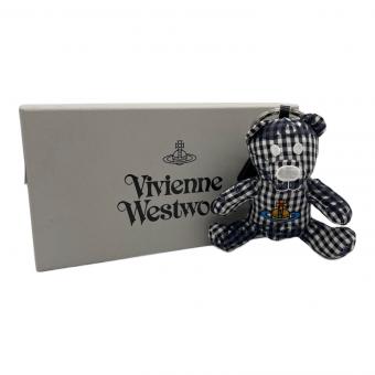 Vivienne Westwood (ヴィヴィアンウエストウッド) ベア キーホルダー ギンガムチェック 82120005U-W011T