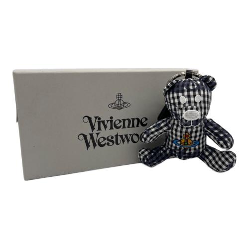 Vivienne Westwood (ヴィヴィアンウエストウッド) ベア キーホルダー ギンガムチェック 82120005U-W011T