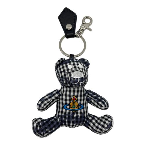 Vivienne Westwood (ヴィヴィアンウエストウッド) ベア キーホルダー ギンガムチェック 82120005U-W011T