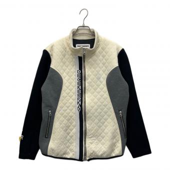 decembermay (ディセンバーメイ) ゴルフウェア(トップス) 1-112-1521 メンズ SIZE L ホワイト×ブラック