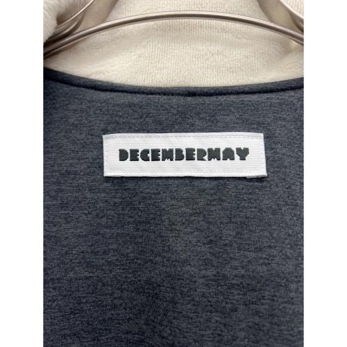 decembermay (ディセンバーメイ) ゴルフウェア(トップス) 1-112-1521 メンズ SIZE L ホワイト×ブラック