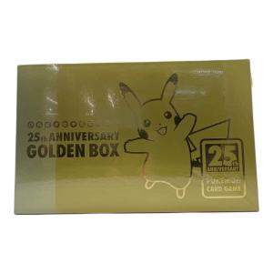 25th ANNIVERSARY GOLDEN BOX ポケモンカード @