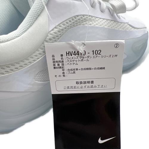 NIKE (ナイキ) バスケットボールシューズ HV4419-102 ジョーダン エアー シリーズ 2 HEIR2 PF レディース SIZE 26cm ホワイト