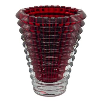 Baccarat (バカラ) フラワーベース レッド USED