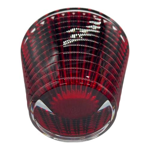 Baccarat (バカラ) フラワーベース レッド USED