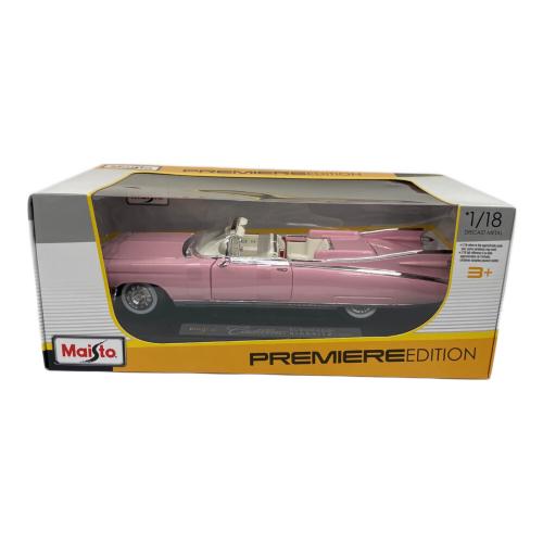 ミニカー Maisto ミニカー 1:18 1959 キャデラック エルドラド ピ ンク
