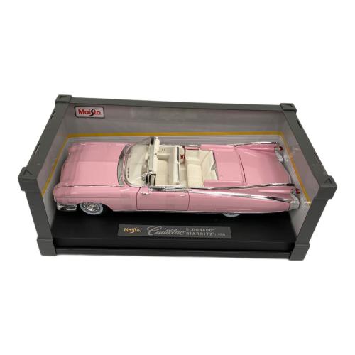 ミニカー Maisto ミニカー 1:18 1959 キャデラック エルドラド ピ ンク