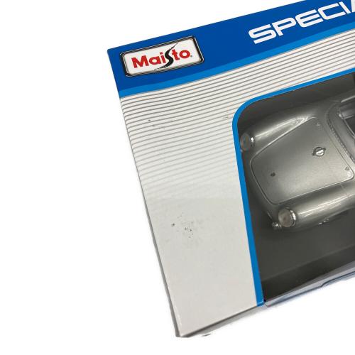 ミニカー Maisto ミニカー 1:18 ポルシェ 550A スパイダー シルバ ー