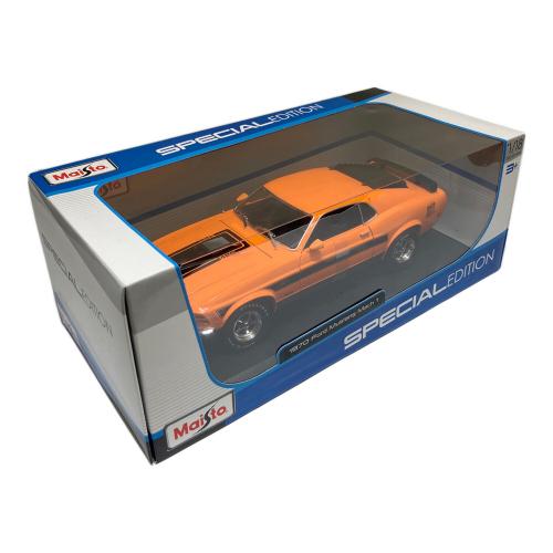 Maisto(マイスト) 1:18 1970 フォード マスタング マッハ1 未使用品(開封品) ※箱ダメージ有