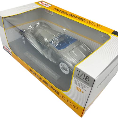 ミニカー Maisto ミニカー 1:18 PE 1936 メルセデス 500K シ ルバー