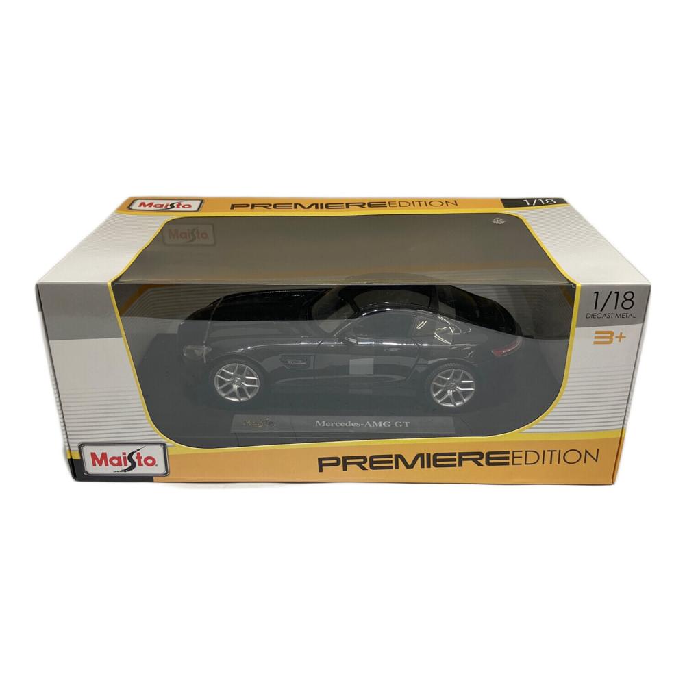 Maisto(マイスト) 1:18 PE メルセデスAMG GTマットブラック 未使用品