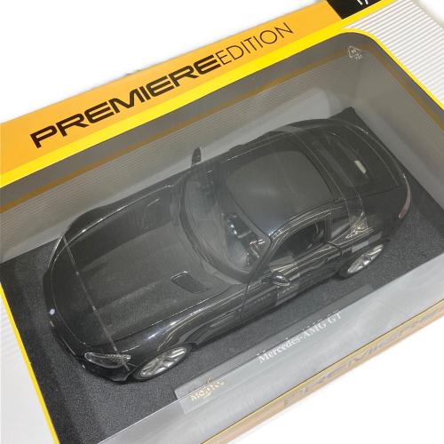 Maisto(マイスト) 1:18 PE メルセデスAMG GTマットブラック 未使用品(開封品) ※箱ダメージ有