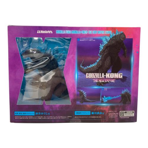 BANDAI (バンダイ) フィギュア S.H.MonsterArts GODZILLA FROM GODZILLA x KONG： THE NEW EMPIRE (2024) 「ゴジラ×コング 新たなる帝国」
