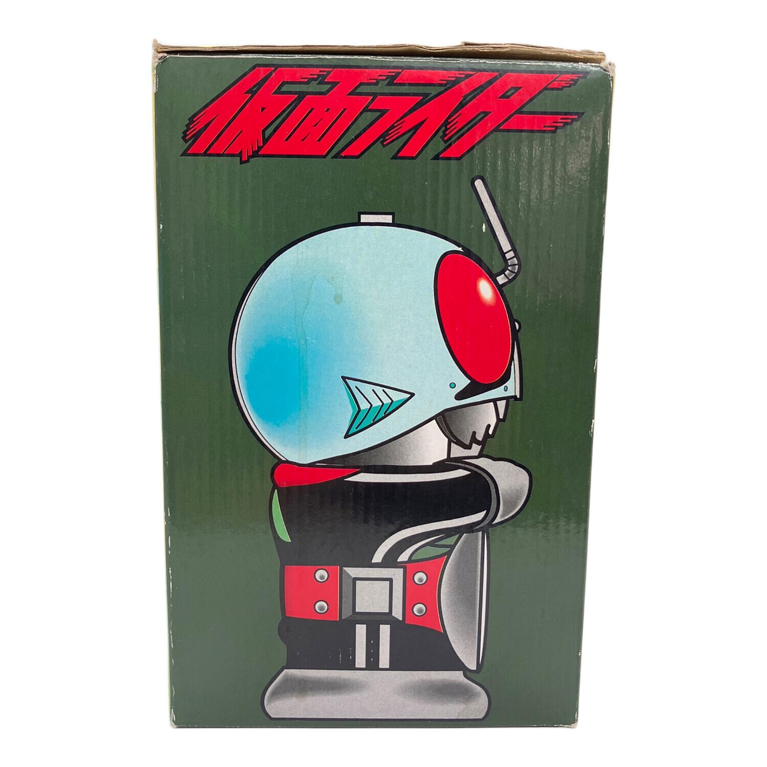 仮面ライダー 目覚まし時計　ほぼ未使用 リズム工業時計 男の子おもちゃ 仮面ライダー1号 目覚まし時計