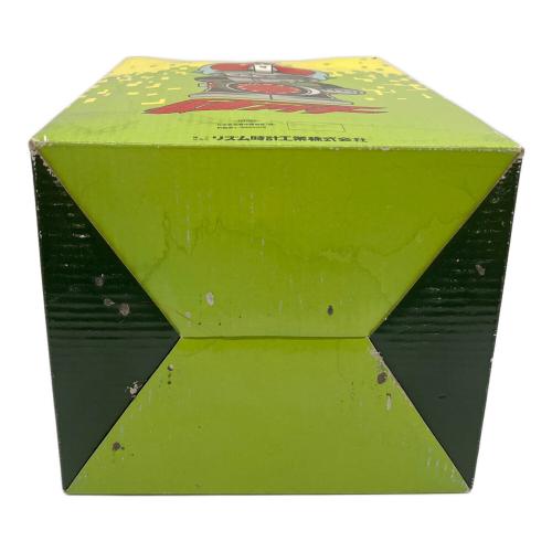 リズム工業時計 男の子おもちゃ 仮面ライダー1号 目覚まし時計 動作