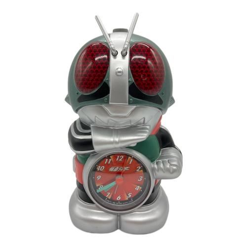 仮面ライダー 目覚まし時計　ほぼ未使用 仮面ライダー 目覚まし時計 未使用品｜トレファクONLINE