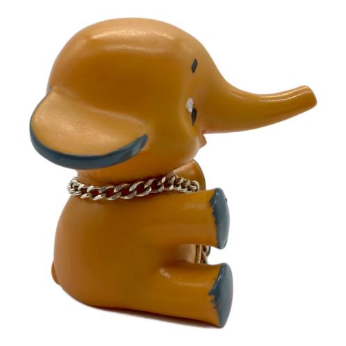 サトちゃん (サトチャン) レトロホビー ソフビ おすわり メダル付 シミ・ヨゴレ有