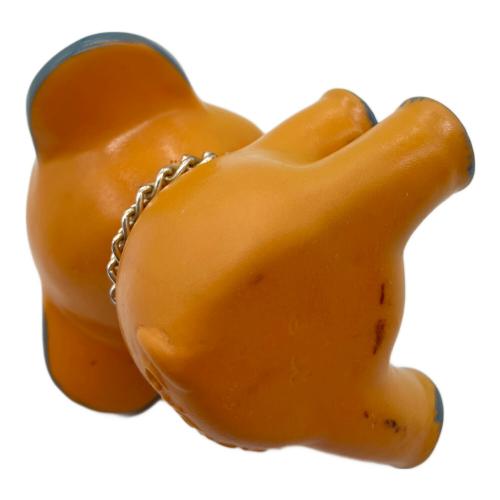 サトちゃん (サトチャン) レトロホビー ソフビ おすわり メダル付 シミ・ヨゴレ有