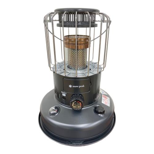 Snow peak (スノーピーク) 自然通気形解放式石油ストーブ KH-100BK 2022年製 PSCマーク(石油系)有 ストーブケース付