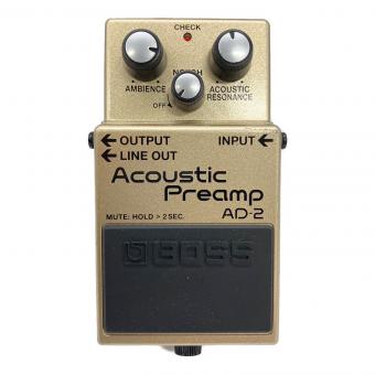 BOSS (ボス) ギターエフェクター AD-2 Acoustic Preamp