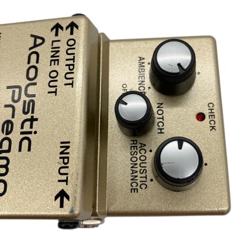 BOSS (ボス) ギターエフェクター AD-2 Acoustic Preamp