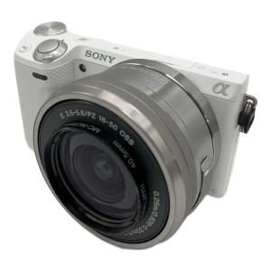 SONY(ソニー) ミラーレス一眼カメラ NEX-5R パワーズームレンズキット(E PZ 16-50mm F3.5-5.6 OSS) 外付フラッシュ付