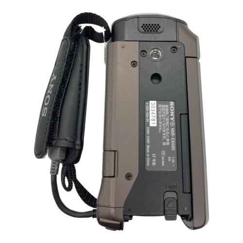 SONY (ソニー) デジタルビデオカメラ 229万画素 SDXCカード対応 HDR