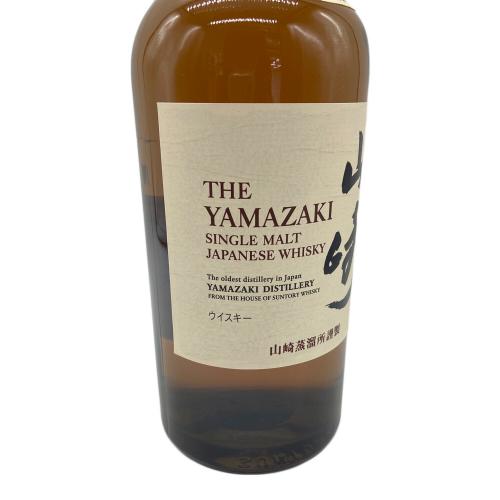 サントリー 山崎 シングルモルト ジャパニーズウィスキー 700ml 未開封
