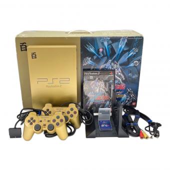 SONY (ソニー) PlayStation2 SCPH-55000GU 機動戦士Zガンダム 百式ゴールド・パック エゥーゴVS.ティターンズ付