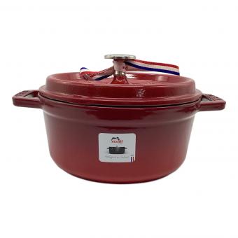 Staub (ストウブ) ピコ・ココット ラウンド 18cm チェリーレッド