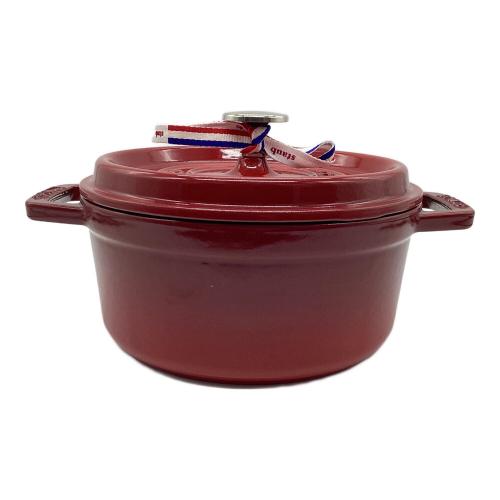 Staub (ストウブ) ピコ・ココット ラウンド 18cm チェリーレッド